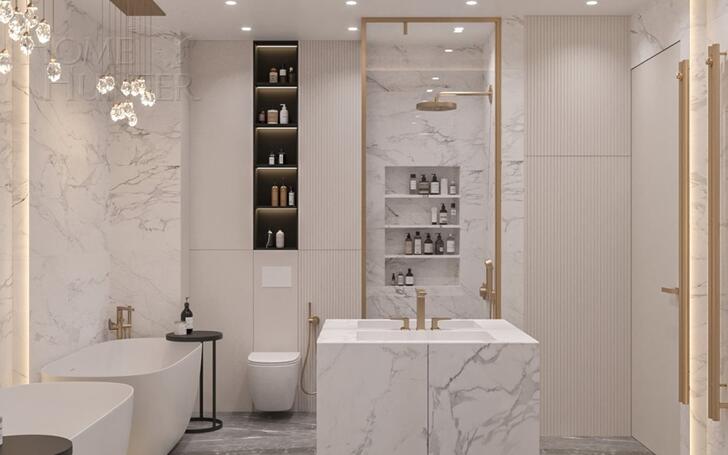 4-КОМН. КВАРТИРА С ОТДЕЛКОЙ 143.1 М² НА 12 ЭТАЖЕ
