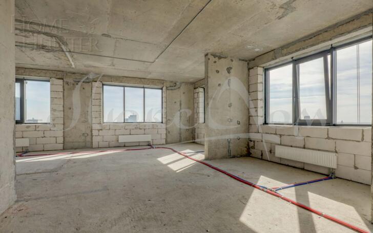 3-КОМН. КВАРТИРА БЕЗ ОТДЕЛКИ 98.38 М² НА 48 ЭТАЖЕ