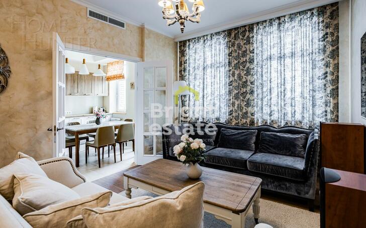 4-КОМН. КВАРТИРА С ОТДЕЛКОЙ 127.8 М² НА 12 ЭТАЖЕ
