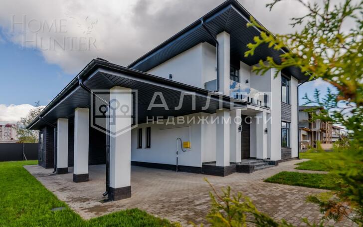 2-этажный коттедж 250 м² без отделки