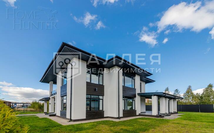 2-этажный коттедж 250 м² без отделки