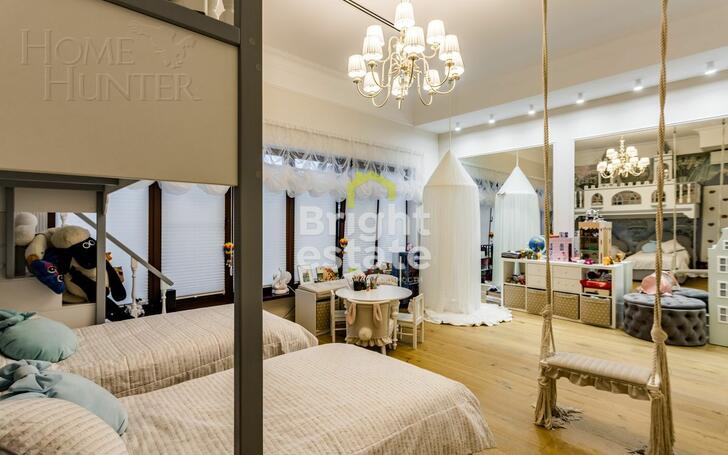 1-этажный коттедж 250 м² с отделкой