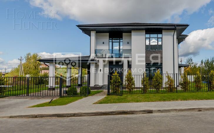 2-этажный коттедж 250 м² без отделки