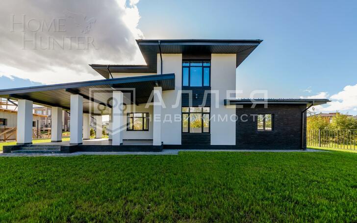 2-этажный коттедж 250 м² без отделки