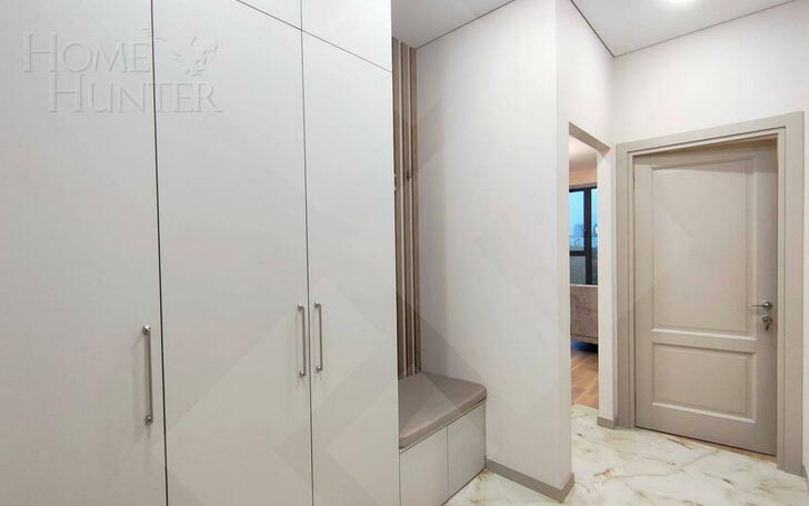 2-КОМН. КВАРТИРА С ОТДЕЛКОЙ 55 М² НА 13 ЭТАЖЕ