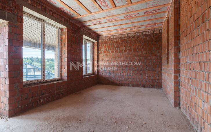 2-этажный коттедж 380 м² без отделки