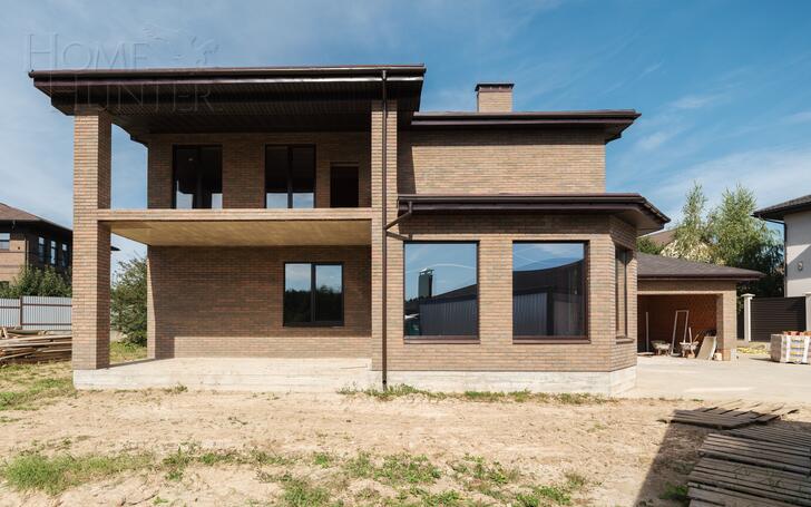 2-этажный коттедж 380 м² без отделки