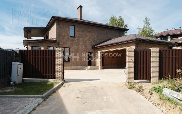 2-этажный коттедж 380 м² без отделки