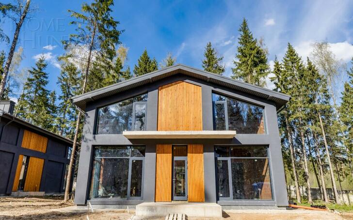 2-этажный коттедж 520 м² без отделки