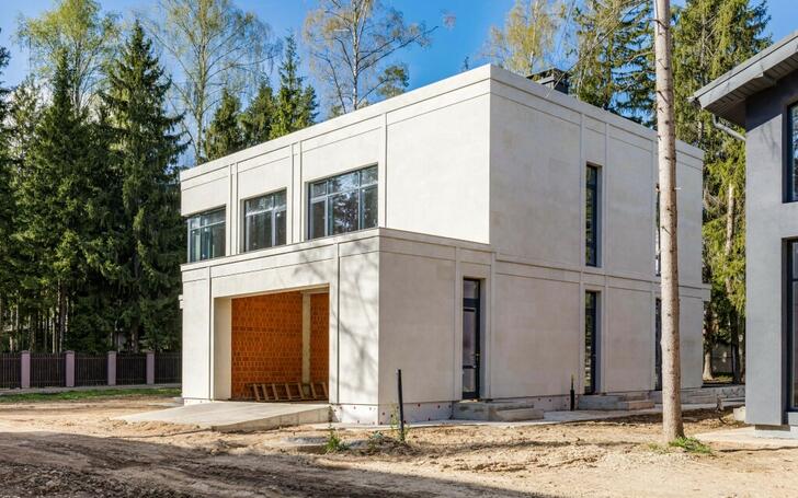 2-этажный коттедж 520 м² без отделки
