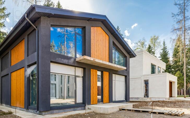 2-этажный коттедж 520 м² без отделки