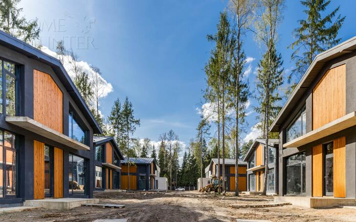 2-этажный коттедж 520 м² без отделки