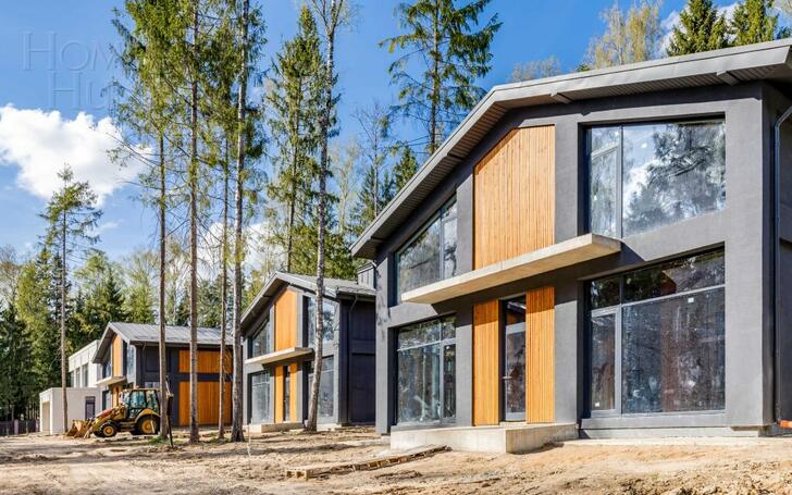 2-этажный коттедж 520 м² без отделки