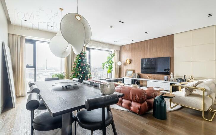 3-КОМН. АПАРТАМЕНТЫ С ОТДЕЛКОЙ 128.2 М² НА 18 ЭТАЖЕ
