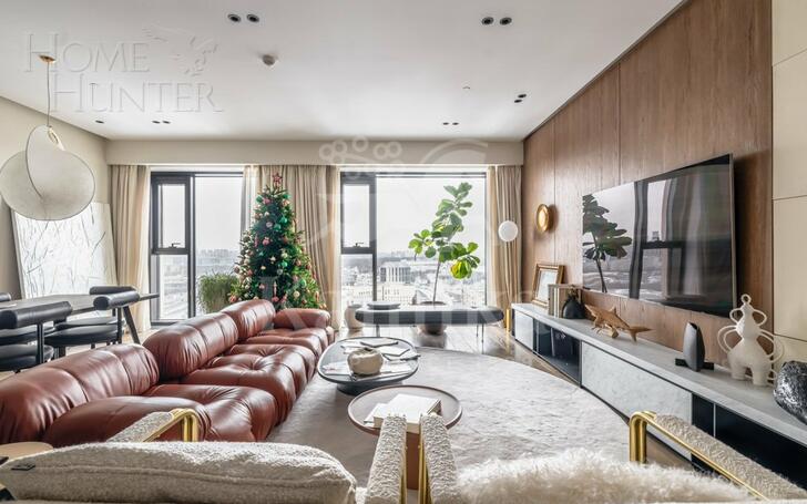 3-КОМН. АПАРТАМЕНТЫ С ОТДЕЛКОЙ 128.2 М² НА 18 ЭТАЖЕ