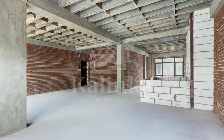 3-КОМН. АПАРТАМЕНТЫ БЕЗ ОТДЕЛКИ 112.7 М² НА 3 ЭТАЖЕ