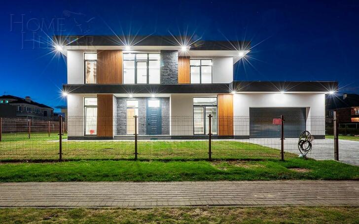 2-этажный коттедж 604 м² без отделки