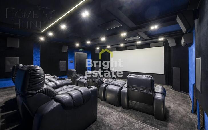 3-этажный коттедж 800 м² с отделкой