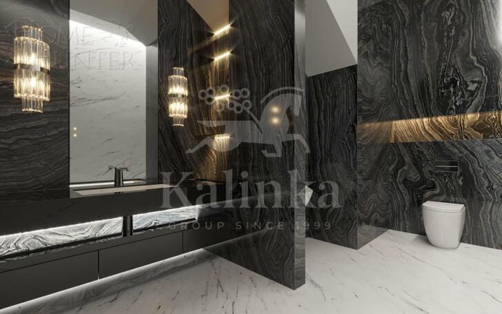2-этажный коттедж 1 200 м² без отделки