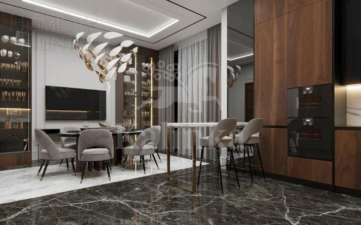 2-этажный коттедж 1 200 м² без отделки
