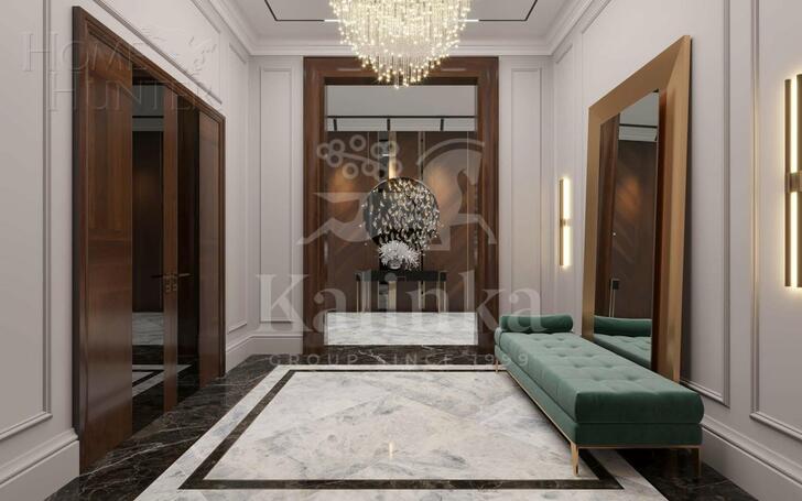 2-этажный коттедж 1 200 м² без отделки