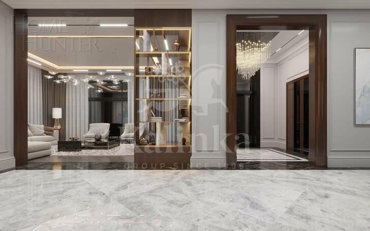 2-этажный коттедж 1 200 м² без отделки