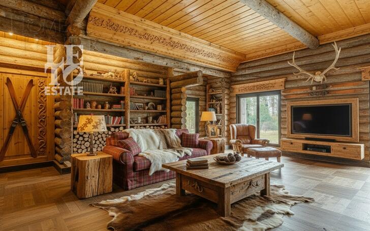 1-этажный коттедж 649.6 м² без отделки