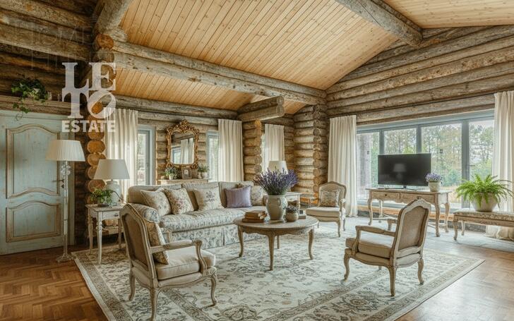 1-этажный коттедж 649.6 м² без отделки