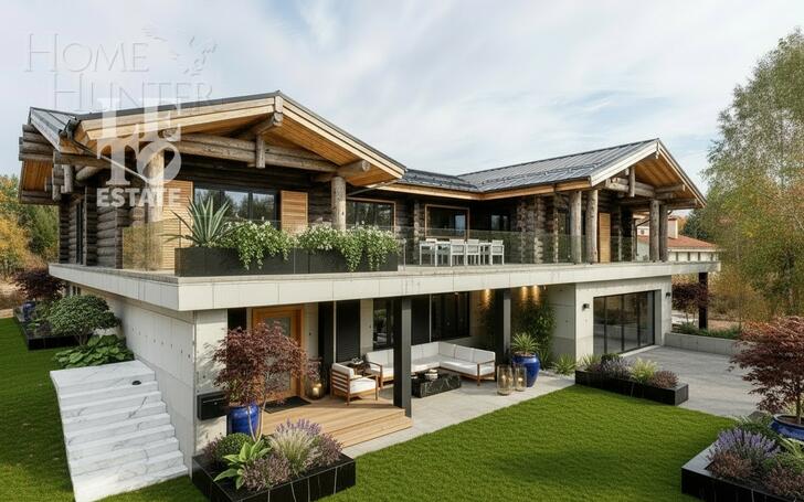 1-этажный коттедж 649.6 м² без отделки