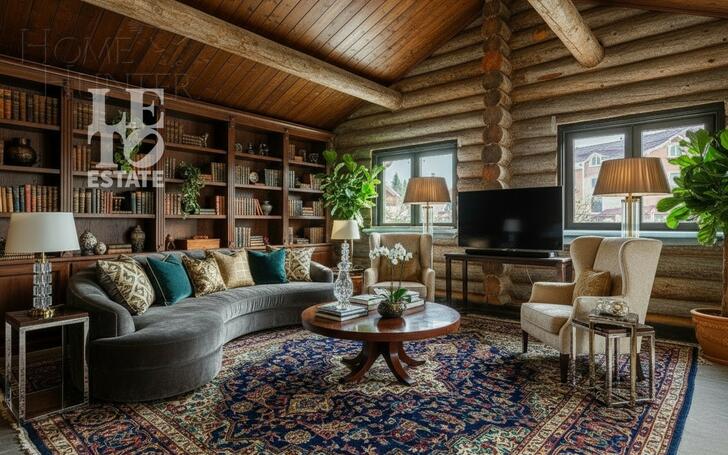 1-этажный коттедж 649.6 м² без отделки