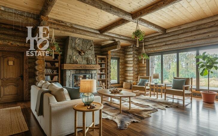 1-этажный коттедж 649.6 м² без отделки