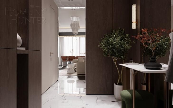5-КОМН. КВАРТИРА С ОТДЕЛКОЙ 151 М² НА 19 ЭТАЖЕ