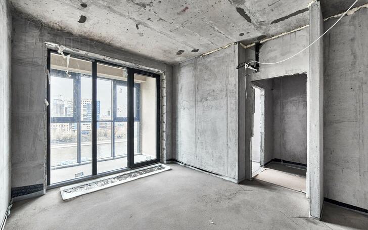 1-КОМН. КВАРТИРА БЕЗ ОТДЕЛКИ 40.5 М² НА 9 ЭТАЖЕ
