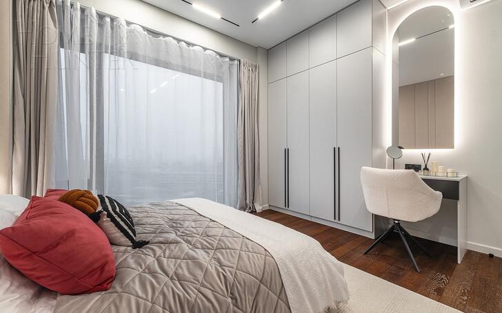 3-КОМН. КВАРТИРА С ОТДЕЛКОЙ 78.2 М² НА 27 ЭТАЖЕ
