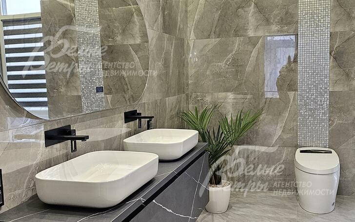 2-этажный коттедж 440 м² с отделкой