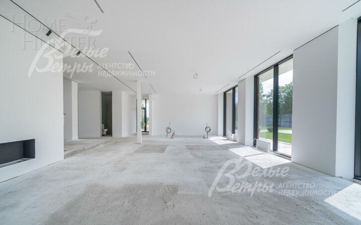 2-этажный коттедж 650 м² без отделки