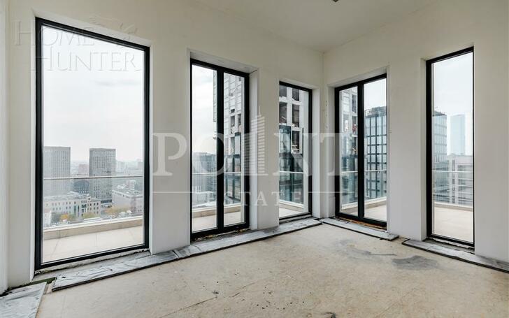 6-КОМН. КВАРТИРА БЕЗ ОТДЕЛКИ 278 М² НА 17 ЭТАЖЕ