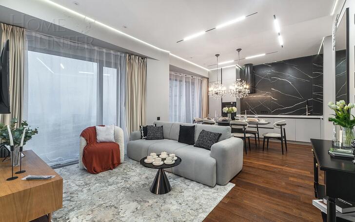 3-КОМН. КВАРТИРА С ОТДЕЛКОЙ 78.2 М² НА 27 ЭТАЖЕ