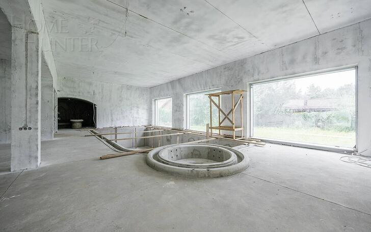 2-этажный коттедж 1 500 м² без отделки