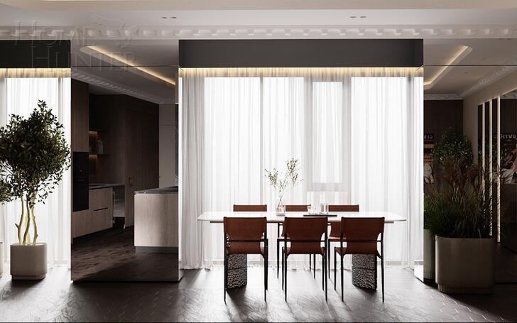 5-КОМН. КВАРТИРА С ОТДЕЛКОЙ 151 М² НА 19 ЭТАЖЕ