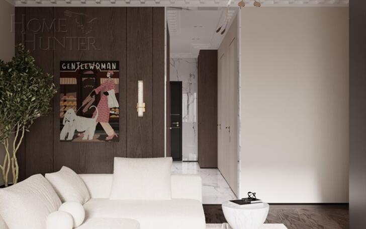 5-КОМН. КВАРТИРА С ОТДЕЛКОЙ 151 М² НА 19 ЭТАЖЕ