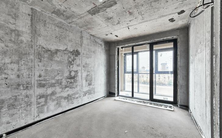1-КОМН. КВАРТИРА БЕЗ ОТДЕЛКИ 40.5 М² НА 9 ЭТАЖЕ