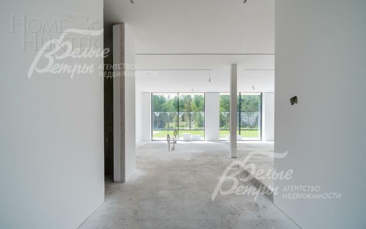 2-этажный коттедж 650 м² без отделки