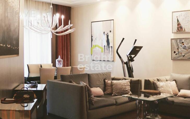 3-КОМН. КВАРТИРА С ОТДЕЛКОЙ 127.7 М² НА 3 ЭТАЖЕ