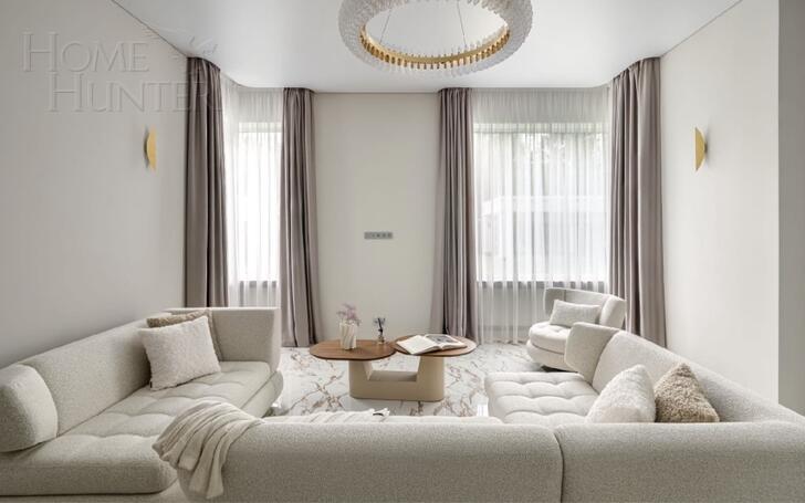 2-этажный коттедж 350 м² с отделкой