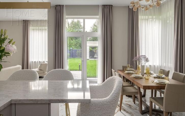 2-этажный коттедж 350 м² с отделкой