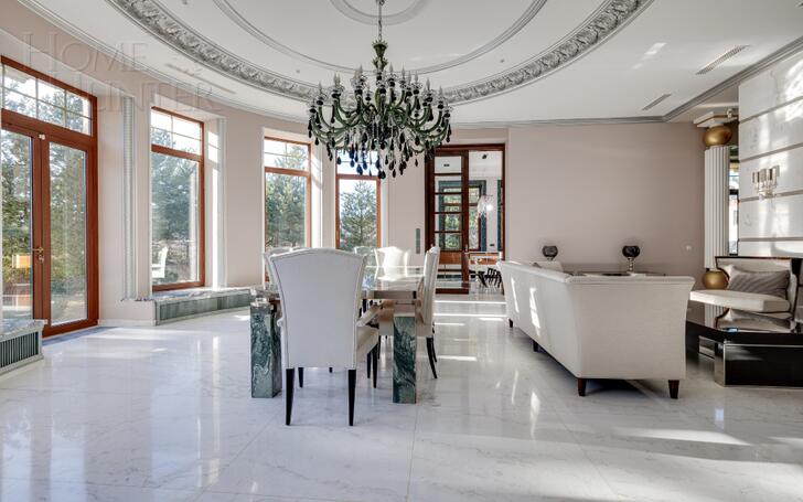 2-этажный коттедж 1 200 м² с отделкой
