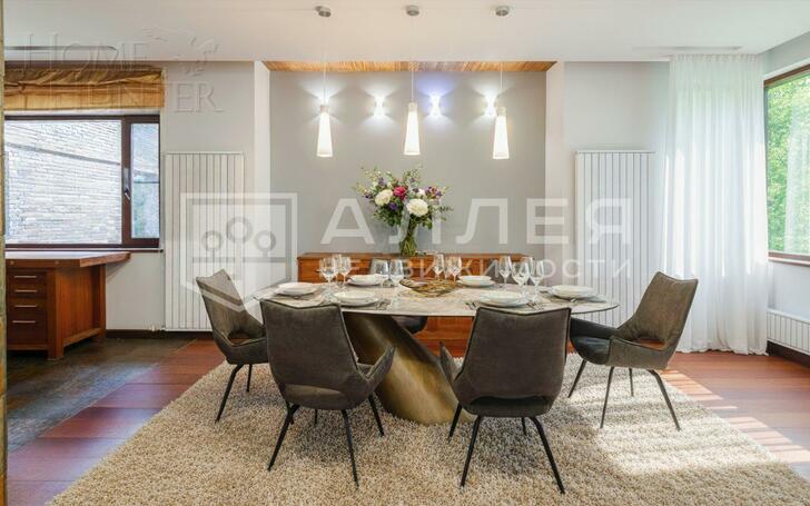 2-этажный коттедж 450 м² с отделкой