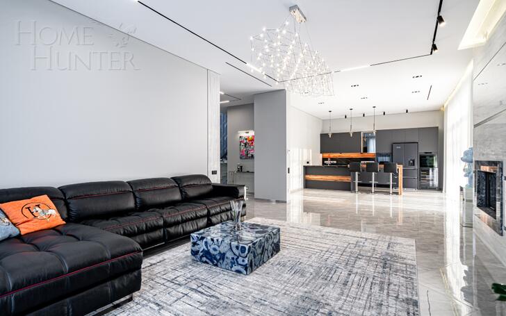 2-этажный коттедж 440 м² с отделкой