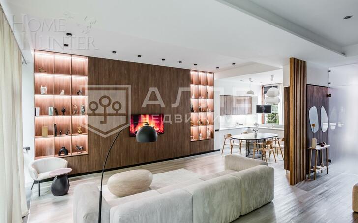 3-этажный таунхаус 240 м² с отделкой